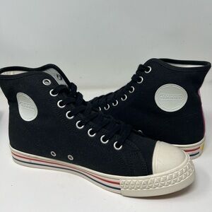 NWOB Hood Rubber Co 1955 Conference High Cut OG Black White Mens 9.5 Canvas